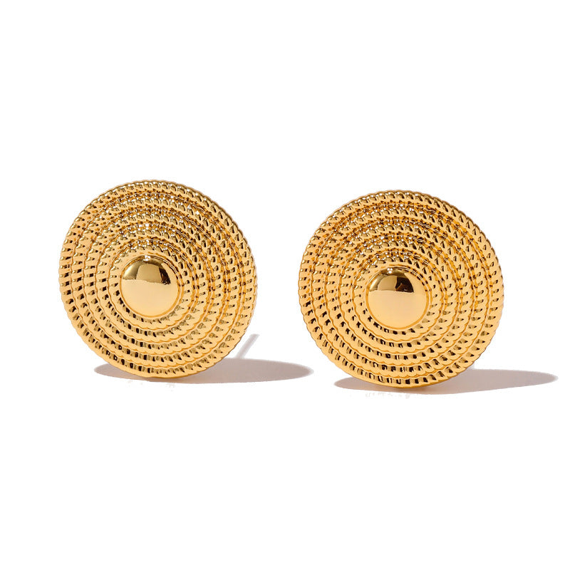 Female Retro Irregular Personality Design Earrings