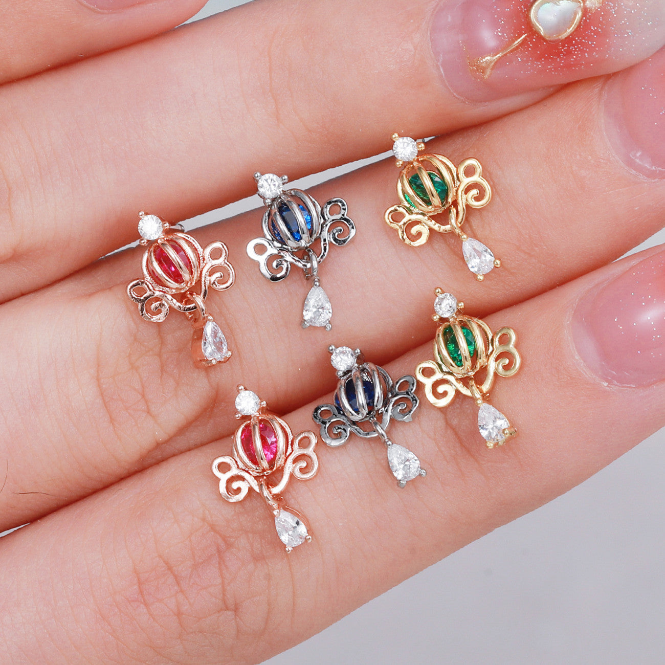 Colorful Sweet Fashion Ear Bone Stud